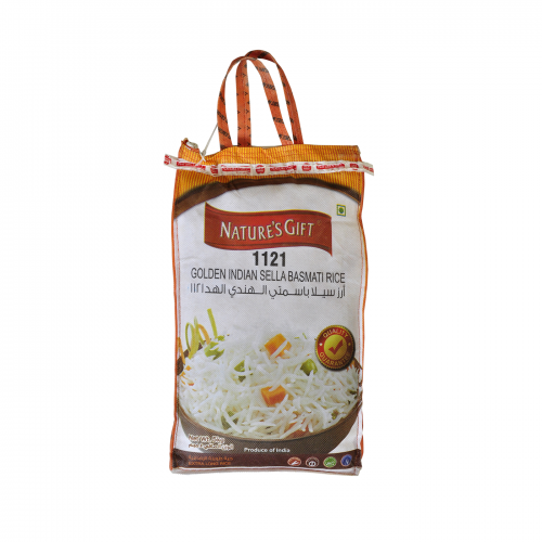 NATURE'S GIFT  PREMIUM GOLDEN SELLA RICE 5 KG